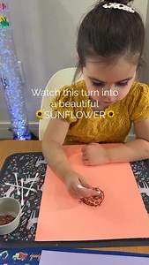 13K views · 98 reactions |  Beautiful + simple sunflower craft!...