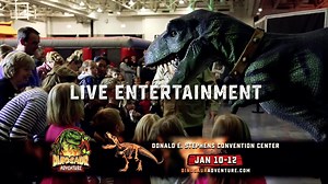 Coming to Chicago. Over 80 moving Dinosaurs, Family activities, live entertainment & more | Dinosaur Adventure
