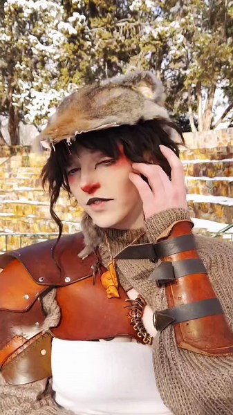 I'm a simple rat. All I need is food ¯\\_(ツ)_/¯ (lil update: discord is almost ready!) . . . . . . . . . . . #Screee #ScreeTheRat #rat #ratoc #dndtiktok #dnd #dndoc #larp #larper #larptok #cosplay