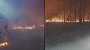 Queensland bushfire out of control