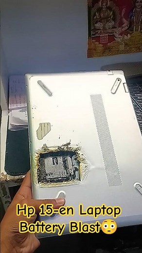 HP Laptop Battery EXPLOSION What Went Wrong?