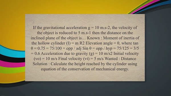 Rolling motion problems and solutions