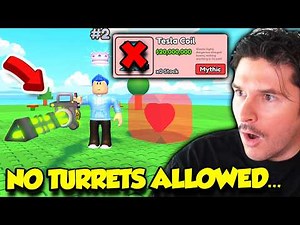 Can You BEAT Build Ur Base WITHOUT TURRETS!?