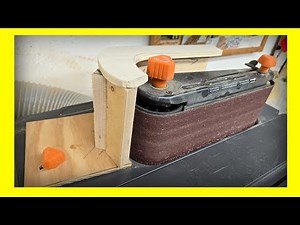 Make Your Belt/Spindle Sander Dust Collection More Efficient With This Simple Hack!