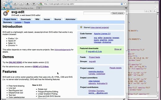 SVG-edit 2.3 New Features