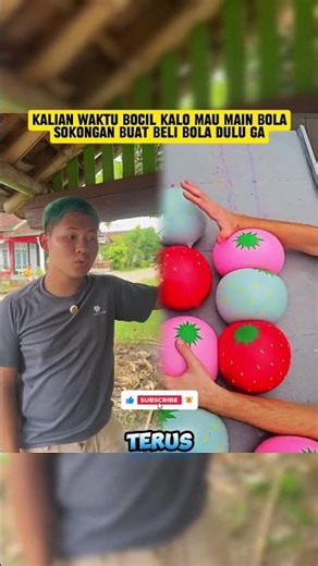 Kalian waktu bocil kalo mau main bola sokongan buat beli bola dulu ga | sc omped_visual