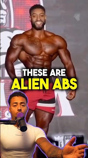 Alien Abs Do Exist!? 🤯😳 #mensphysique #bodybuilding #bodybuildingmotivation