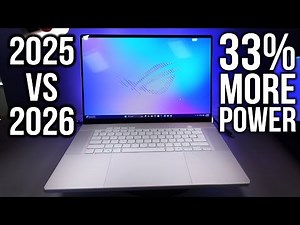 2026 Asus Zephyrus G16 vs 2025 Zephyrus G16 - Huge 33% GPU Power Increase, 1100 Nits, Intel 386H