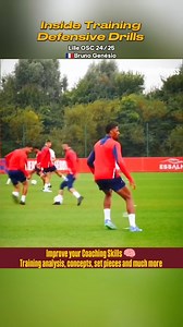 Defensive exercise Setup If you want to download clips from Elite coaches we upload many of them on our platform. By joining, you get access to the latest trends in team training, individual concepts, set-pieces — among many other exclusive services. (Link in the Bio) | Training Process