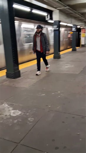 Brooklyn bound C local train leaving 50St