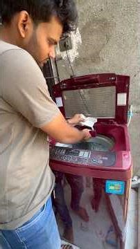 Washing Machine Cleaning with Chemical Powder | Full Demo #washingmachine #washingmachineservice