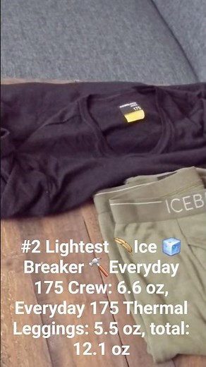 Best Merino wool baselayers for #ultralightbackpacking $1000+ Gear roundup