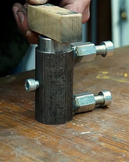 177K views · 642 reactions | Metalworking Horizontal Drill Press Stand | DIY & Crafts | Facebook