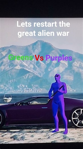 lets restart the great alien war #gtaonline #purplearmy #restart #war