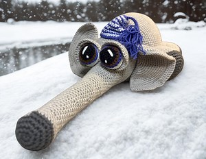 Crochet Elephant Pattern PDF – Amigurumi Stuffed Animal Toy for Nursery Decor - Etsy Canada