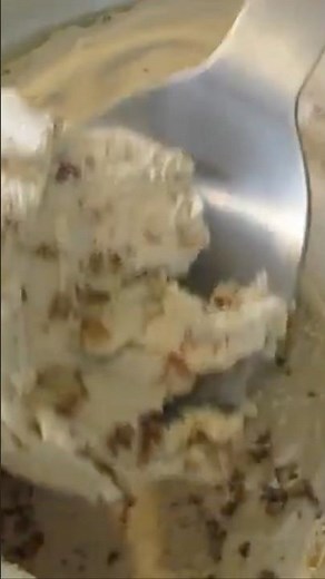 Homemade BUTTER PECAN ICE CREAM 😋 Easy RECIPE 😍 #food #icecream #love #recipe #tutorial