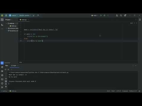 Is It Christmas? Simple Python Program for Beginners
