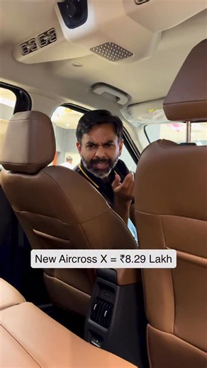 151K views · 1.2K reactions | Citroën Aircross X Launched — All You Need to Know! Now gets keyless entry, cruise control, optional 360° camera, LED fog lamps, auto-dimming IRVM, ventilated front seats and the new CARA AI assistant. Prices start from ₹8.29 lakh to ₹13.49 lakh (ex-showroom). #V3Cars #CitroenAircrossX #CitroenIndia #CarLaunch #CarNews #NewCar2025 #CompactSUV #AircrossX #CarReels | V3Cars | Facebook