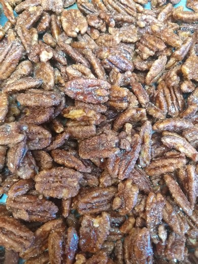Maple Cinnamon Glazed Pecans, Vermont Maple Syrup (5 Oz) - Etsy