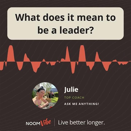 What does it mean to be a leader?