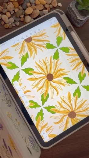 Wait for the seamless repeat pattern 👀 #art #artwork #illustration