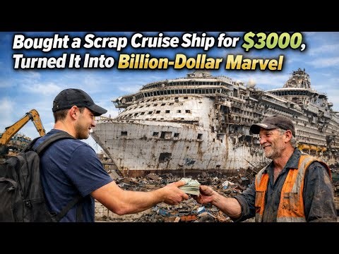 Bought a Scrap Cruise Ship for $3000, Turned It Into Billion-Dollar Marvel
