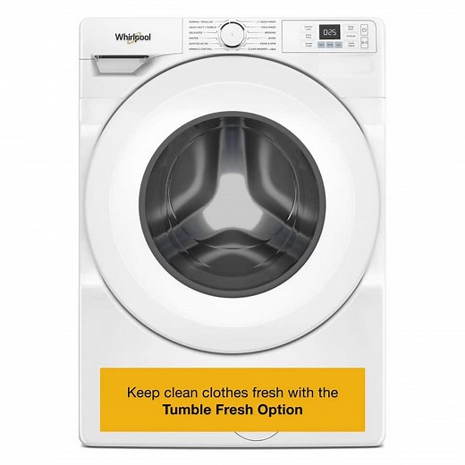 Reviews for Whirlpool 4.5 cu. ft. Front Load Washer in White with Tumble Fresh Option and Quick Wash and Dry | Pg 1 - The Home Depot