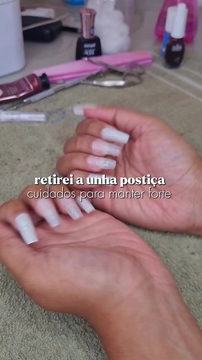 Como Tirar Unha Postiça Colada com Super Bonder - Passo a Passo