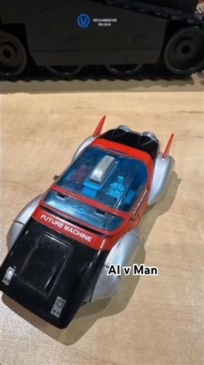 Super Gobot Psycho Future Machine | AI vs Man #gobots #transformers #aianimation