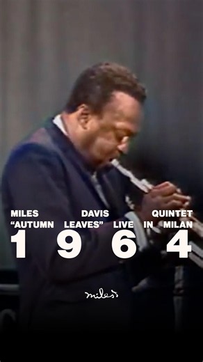 Miles Davis Quintet performing "Autumn Leaves" 1964 #jazz #jazzmasters #music #trumpet #livemusic