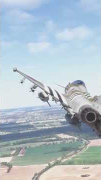 Eurofighter Tyfoon Normandie invasion livery, 2024 display team. MSFS 2024 PS5