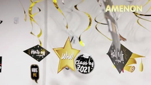 Graduation Party Supplies 2021 graduate Decoration Kits