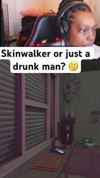 Skin Walker or a drunk man? #skinwalker #anomalies #shawarma #fyp