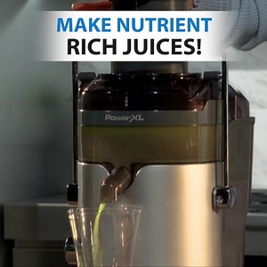 Easily enjoy delicious, healthy natural juice every single day using your favourite fruits and vegetables then just set to self-clean! Use the 3 speed extraction technology for the perfect consistency everytime! Check it out here 👉 https://bit.ly/3tAsyUj | High Street TV Official