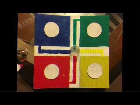 Como hacer un ludo con materiales reciclables muy simple