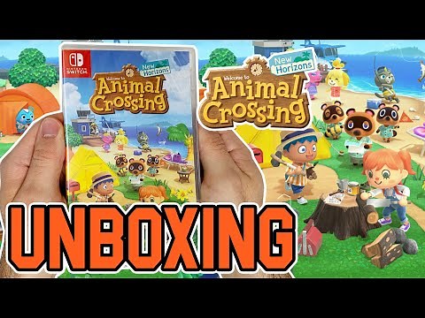 Animal Crossing New Horizons (Nintendo Switch) Unboxing