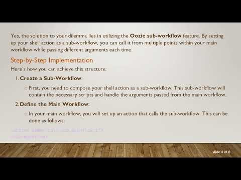 Using Oozie Actions as Templates: A Guide to Efficient Workflows