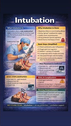 Intubation made simple and easy to understand! 🫁✨ ‪@nancylonare4142‬