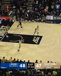 60K views · 1.4K reactions | Best of the bump from Wake. Big buckets in winning time. | Duke Men's Basketball | Facebook