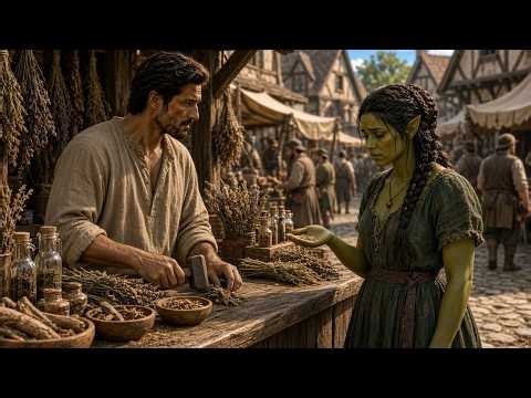 The Orc Girl Whispered, “I Don’t Have Enough Money to Pay You”… I Smiled and Said, “Then… Marry Me?”