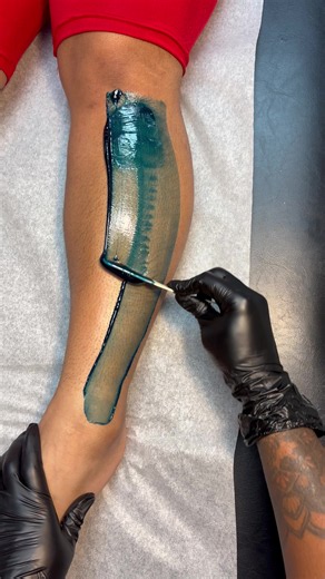 @dermwax Cali Blue #esthetician #brazilianwax #bikiniwax #waxing | color wax