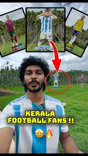 Messi, Ronaldo & Neymar in Kerala 🤩🔥 #messi #worldcup #football