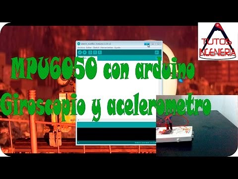 cómo usar la libreria de arduino para el MPU6050
