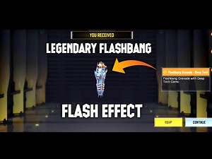 FLASH EFFECT OF LEGENDARY FLASHBANG GRENADE DEEP TECH ABYSSAL STATE MYTHIC DROP SEASON 6 THE HEAT