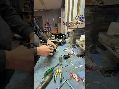 Mercedes GL W164 2009-2013 Intellect замена линз. Относительно подробное видео