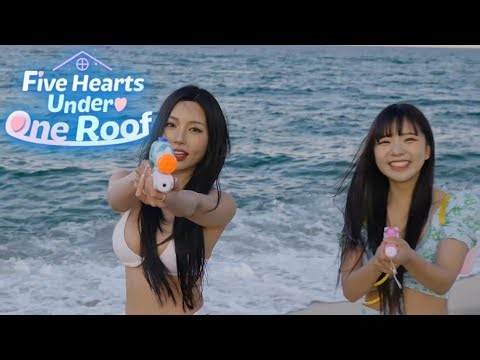 The Secret Water Gun Fight Scene | Five Hearts Under One Roof Gameplay [4K]