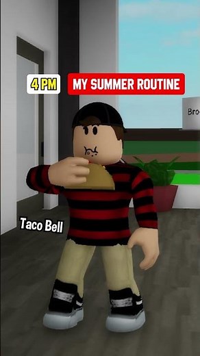 My summer Holiday Routine in Brookhaven #shorts