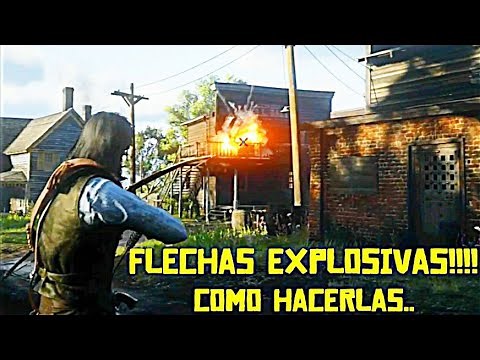 ⚠️Crear FLECHAS explosivas conseguir red dead redemption 2 rdr2