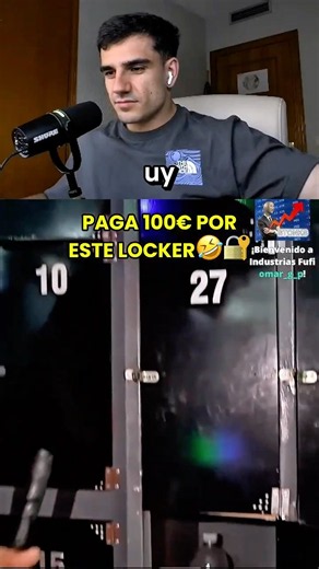 100€ POR ESTE LOCKER DE GYM🤣🔐 #gym #gimnasio #argentina #fitnessking #fyp
