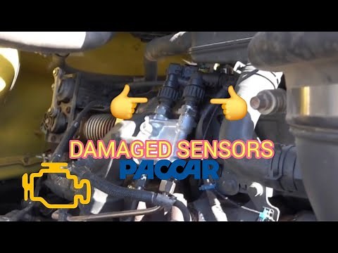 PACCAR MX13 ENGINE TURBO PRESSURE SENSOR EXHAUST MANIFOLD PRESSURE SENSOR FAILURE P0473 P1496 P1515